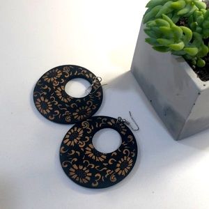 Floral South African earrings